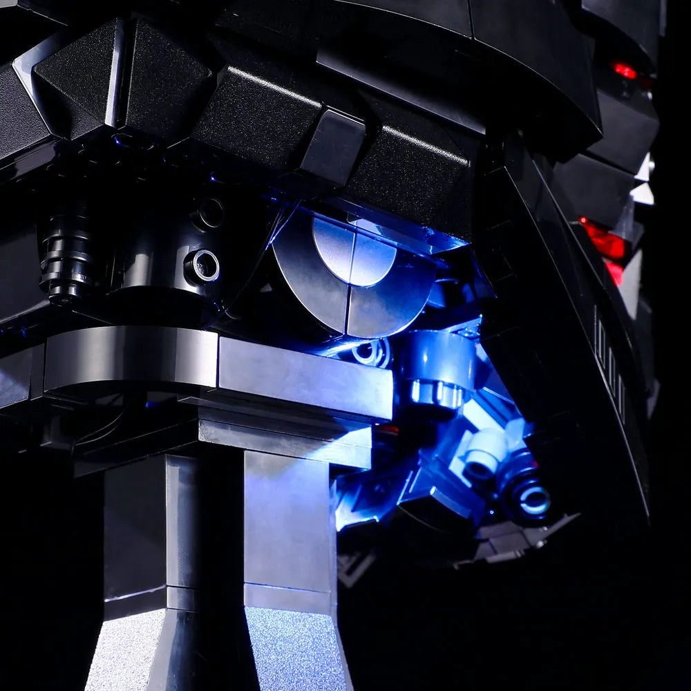 YEBRICKS LED Light Kit for 75343 Dark Trooper Helmet (Lights Only), Model L-75343