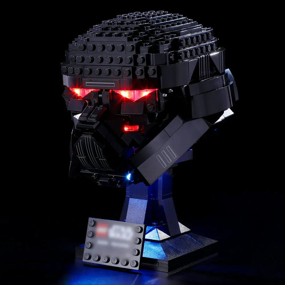 YEBRICKS LED Light Kit for 75343 Dark Trooper Helmet (Lights Only), Model L-75343