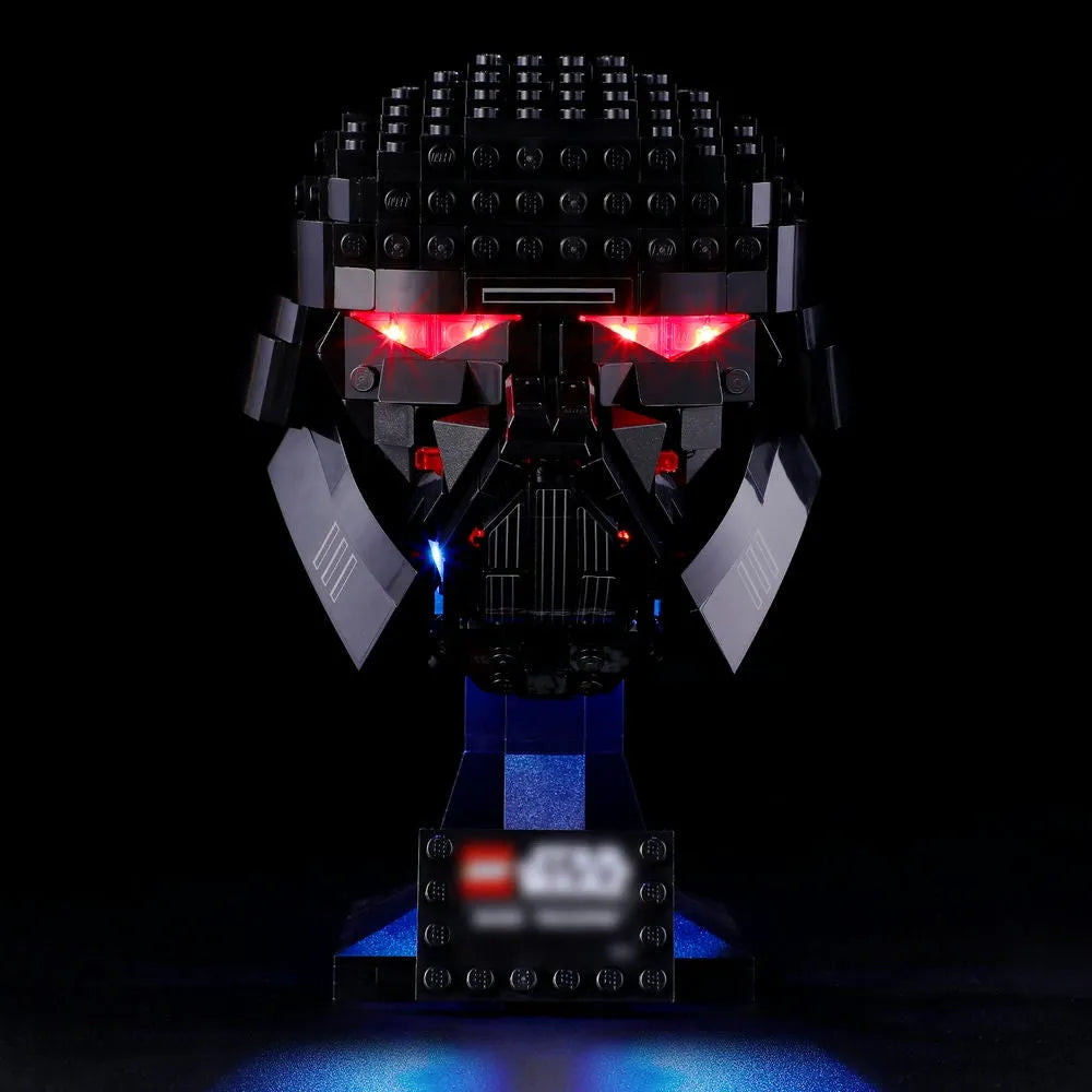 YEBRICKS LED Light Kit for 75343 Dark Trooper Helmet (Lights Only), Model L-75343