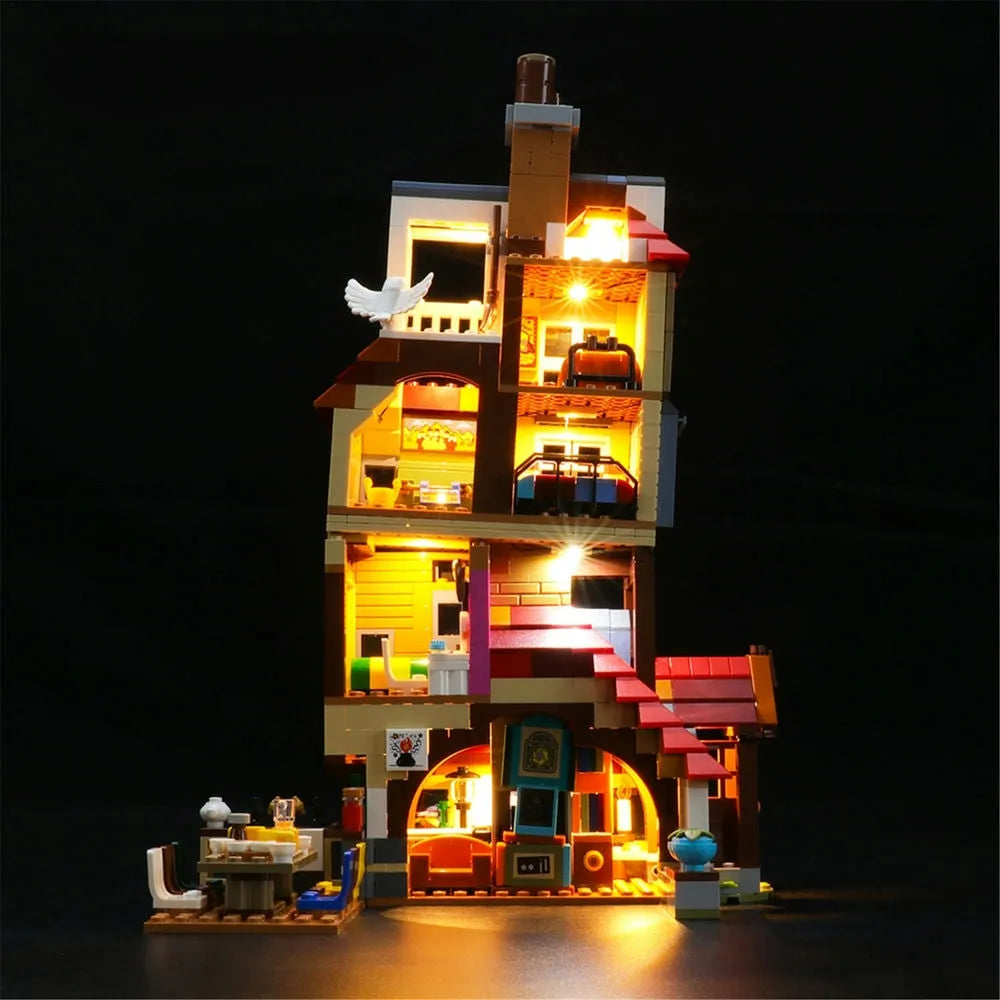 YEBRICKS LED Light Kit for 75980 Attack On The Burrow (Lights Only), Model L-75980
