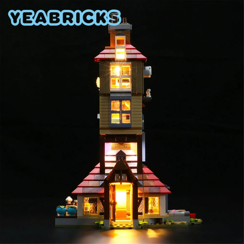 YEBRICKS LED Light Kit for 75980 Attack On The Burrow (Lights Only), Model L-75980