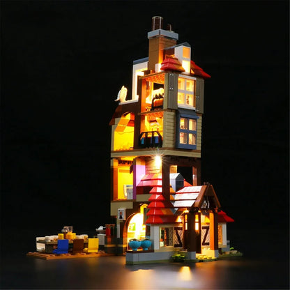 YEBRICKS LED Light Kit for 75980 Attack On The Burrow (Lights Only), Model L-75980