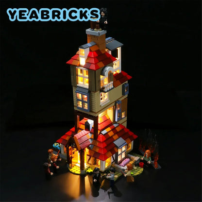 YEBRICKS LED Light Kit for 75980 Attack On The Burrow (Lights Only), Model L-75980