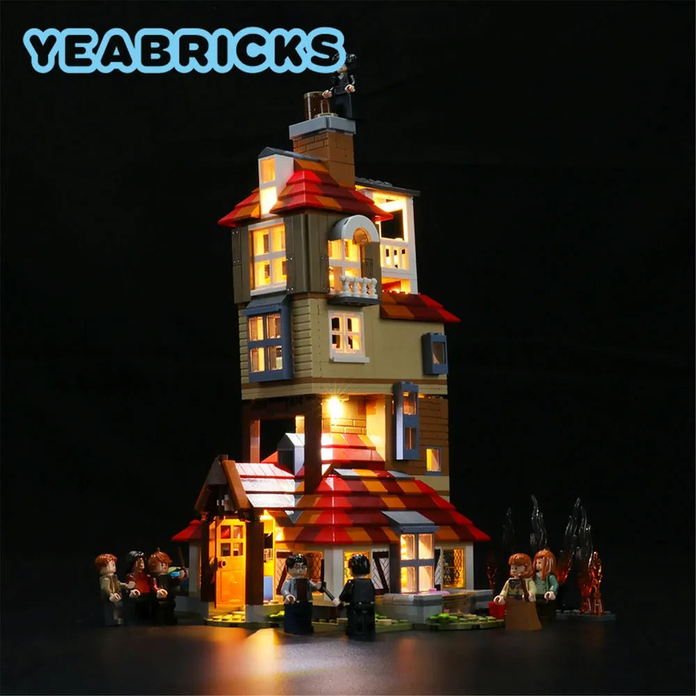 YEBRICKS LED Light Kit for 75980 Attack On The Burrow (Lights Only), Model L-75980