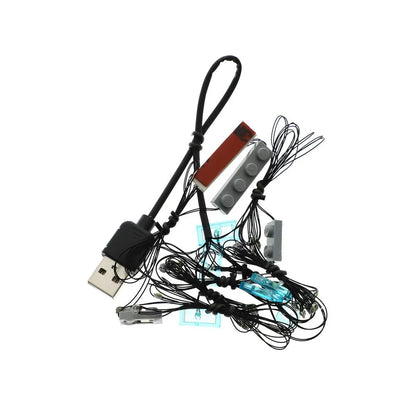YEBRICKS LED Light Kit for 76193 The Guardians Ship (Lights Only), Model L-76193