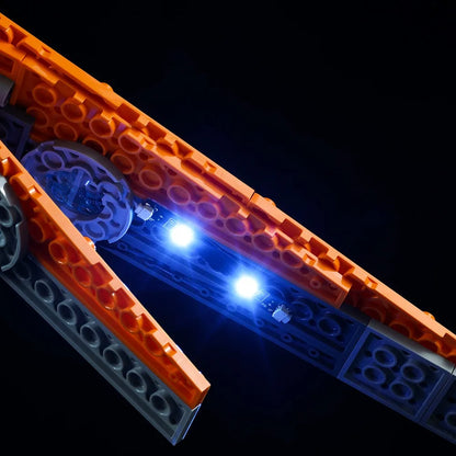 YEBRICKS LED Light Kit for 76193 The Guardians Ship (Lights Only), Model L-76193