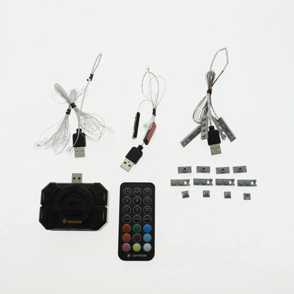 YEBRICKS LED Light Kit for 76391 Icons Collectors (Lights Only), Model L-76391