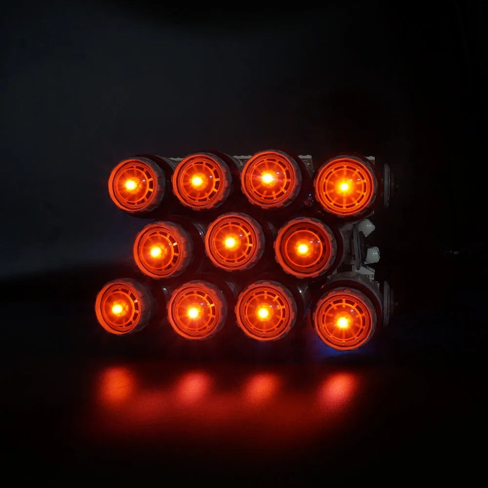 YEBRICKS LED Light Kit for 10019 The Rebel Blockade Runner (Lights Only), Model L-10019