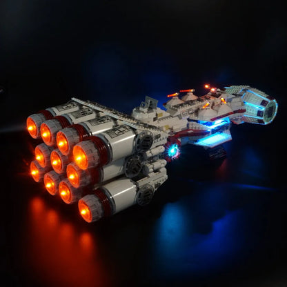 YEBRICKS LED Light Kit for 10019 The Rebel Blockade Runner (Lights Only), Model L-10019