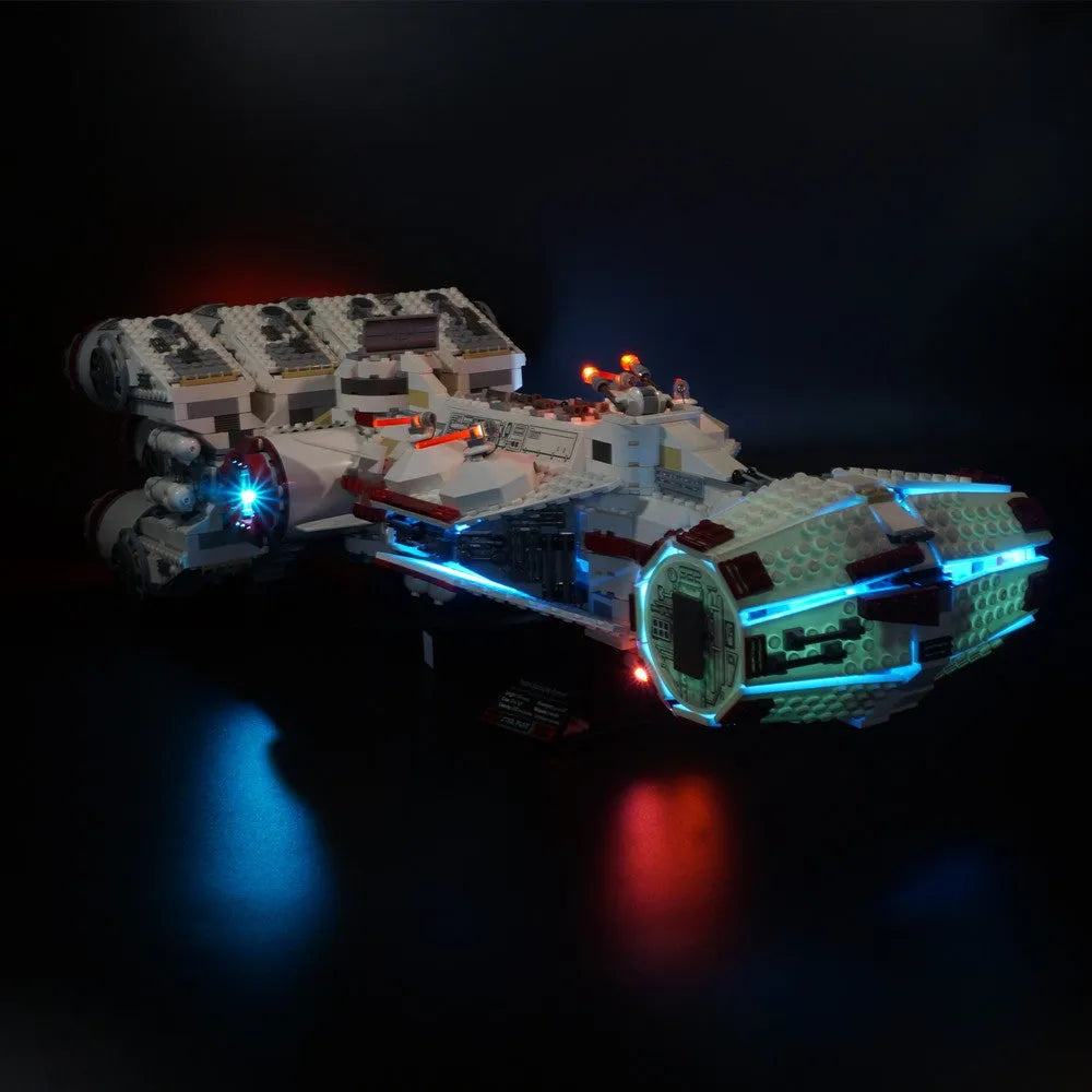 YEBRICKS LED Light Kit for 10019 The Rebel Blockade Runner (Lights Only), Model L-10019