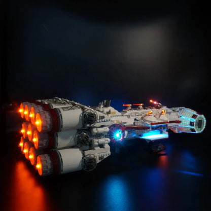 YEBRICKS LED Light Kit for 10019 The Rebel Blockade Runner (Lights Only), Model L-10019