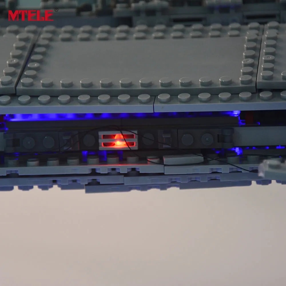YEBRICKS LED Light Kit for 10221 Super Star Destroyer (Lights Only), Model L-10221