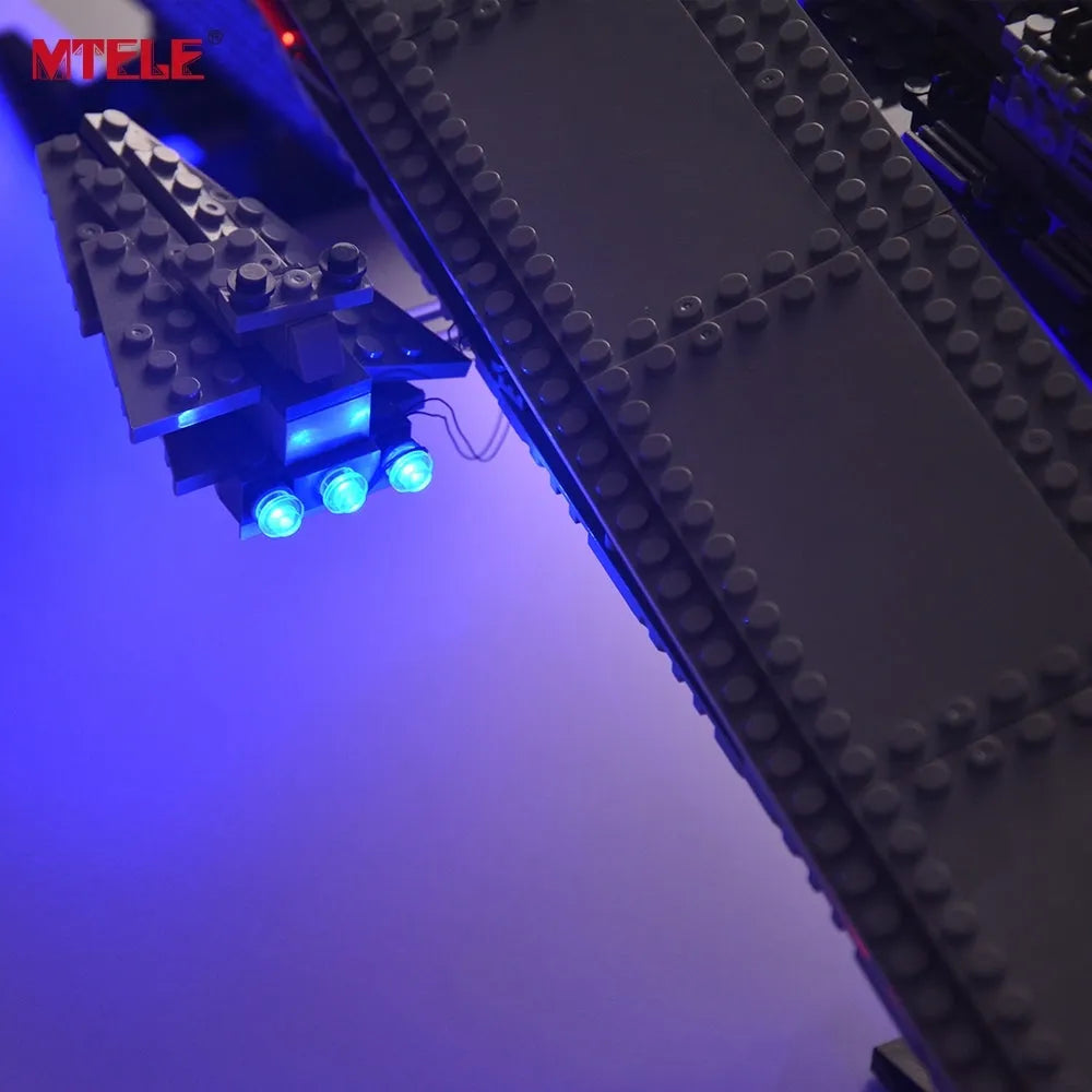 YEBRICKS LED Light Kit for 10221 Super Star Destroyer (Lights Only), Model L-10221