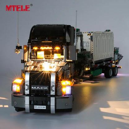 YEBRICKS LED Light Kit for 42078 Mack Anthem Truck (Lights Only), Model L-42078
