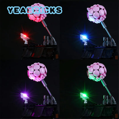 YEBRICKS LED Light Kit for 70657 Ninjago City Docks (Lights Only), Model L-70657