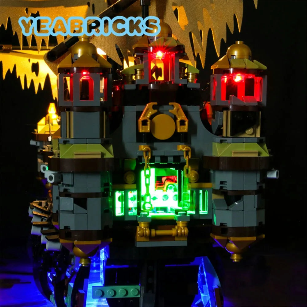 YEBRICKS LED Light Kit for 71042 The Silent Mary (Lights Only), Model L-71042
