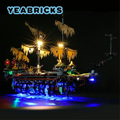 YEBRICKS LED Light Kit for 71042 The Silent Mary (Lights Only), Model L-71042