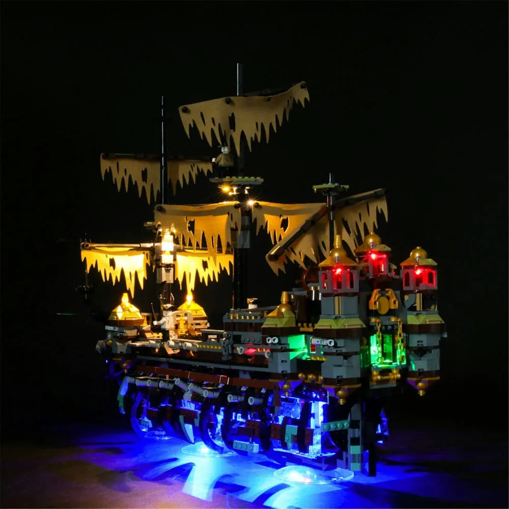 YEBRICKS LED Light Kit for 71042 The Silent Mary (Lights Only), Model L-71042