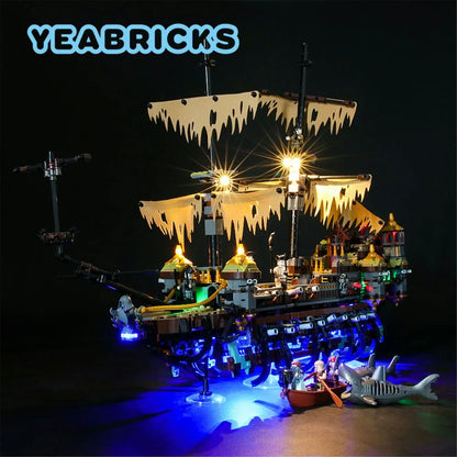 YEBRICKS LED Light Kit for 71042 The Silent Mary (Lights Only), Model L-71042