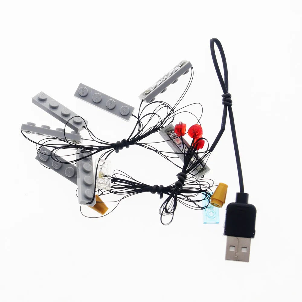 YEBRICKS LED Light Kit for 71042 The Silent Mary (Lights Only), Model L-71042