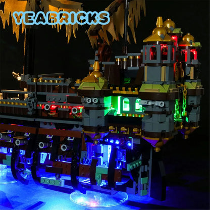 YEBRICKS LED Light Kit for 71042 The Silent Mary (Lights Only), Model L-71042