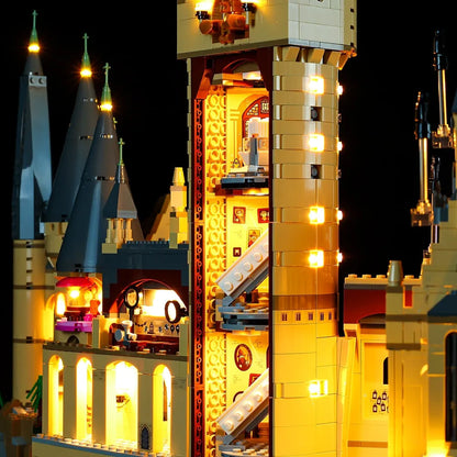 YEBRICKS LED Light Kit for 71043 The Hogwarts Castle (Lights Only), Model L-71043
