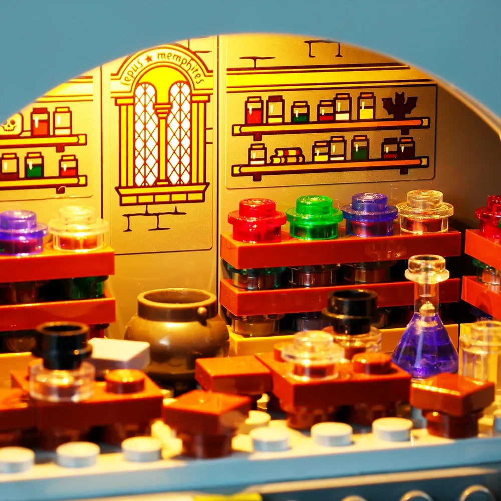 YEBRICKS LED Light Kit for 71043 The Hogwarts Castle (Lights Only), Model L-71043