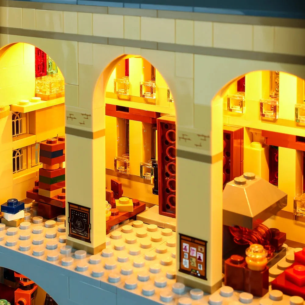 YEBRICKS LED Light Kit for 71043 The Hogwarts Castle (Lights Only), Model L-71043