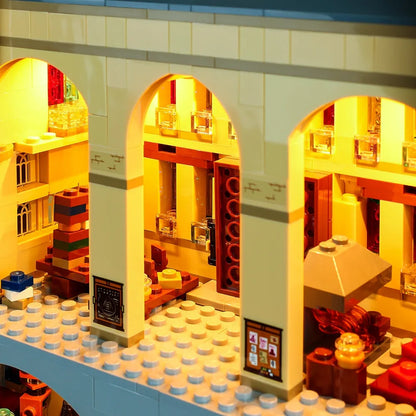YEBRICKS LED Light Kit for 71043 The Hogwarts Castle (Lights Only), Model L-71043
