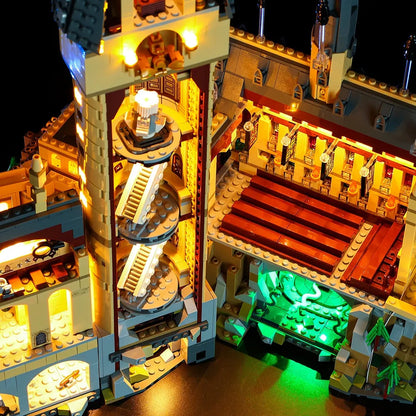 YEBRICKS LED Light Kit for 71043 The Hogwarts Castle (Lights Only), Model L-71043