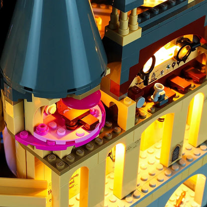 YEBRICKS LED Light Kit for 71043 The Hogwarts Castle (Lights Only), Model L-71043
