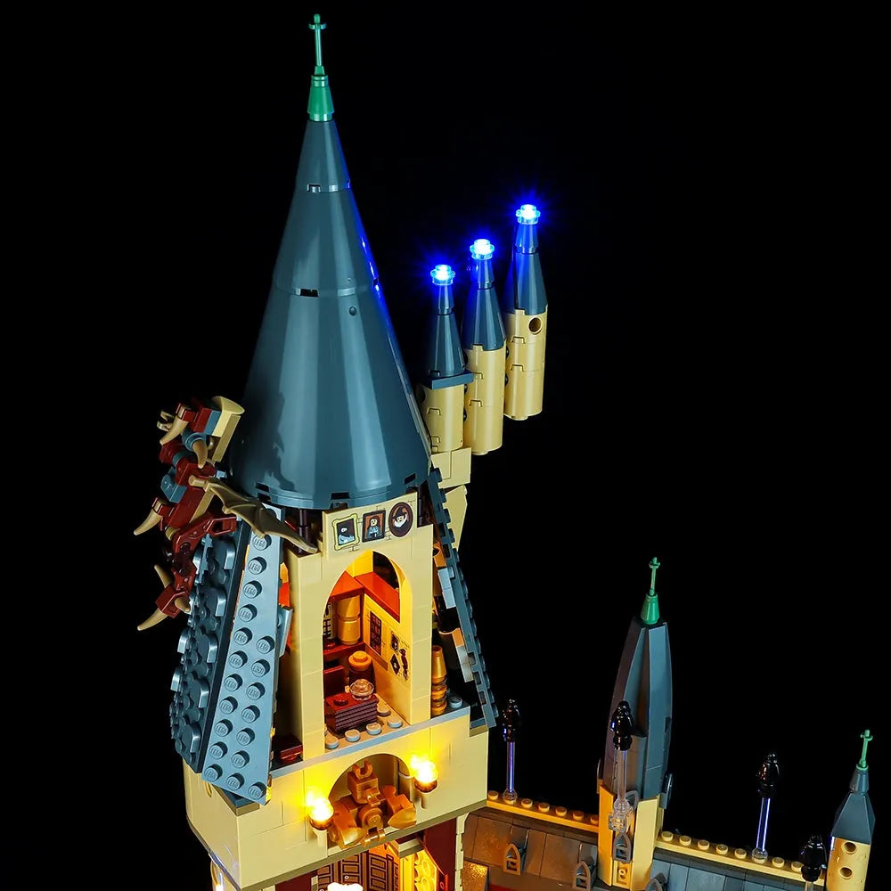 YEBRICKS LED Light Kit for 71043 The Hogwarts Castle (Lights Only), Model L-71043