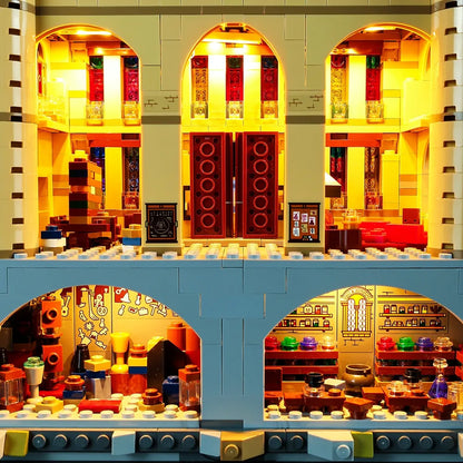YEBRICKS LED Light Kit for 71043 The Hogwarts Castle (Lights Only), Model L-71043