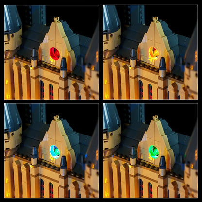 YEBRICKS LED Light Kit for 71043 The Hogwarts Castle (Lights Only), Model L-71043
