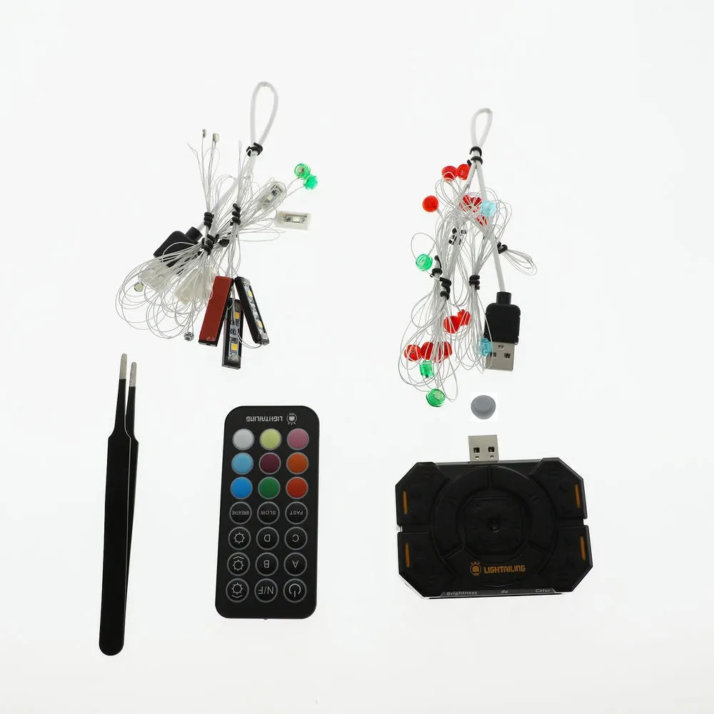 YEBRICKS LED Light Kit for 75309 The Republic Gunship (Lights Only), Model L-75309