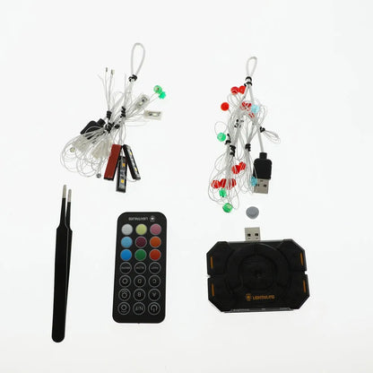 YEBRICKS LED Light Kit for 75309 The Republic Gunship (Lights Only), Model L-75309