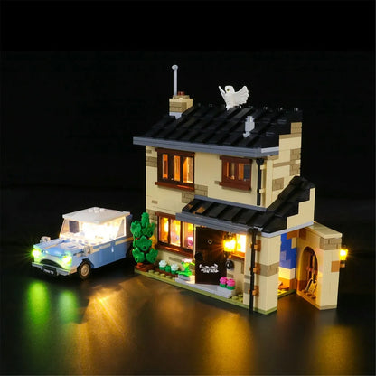 YEBRICKS LED Light Kit for 75968 4 Privet Drive (Lights Only), Model L-75968