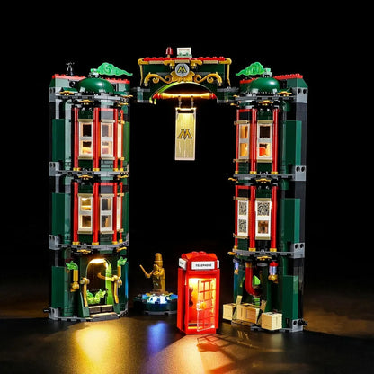 YEBRICKS LED Light Kit for 76403 The Ministry Of Magic (Lights Only), Model L-76403