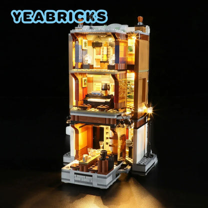 YEBRICKS LED Light Kit for 76408 12 Grimmauld Place (Lights Only), Model L-76408