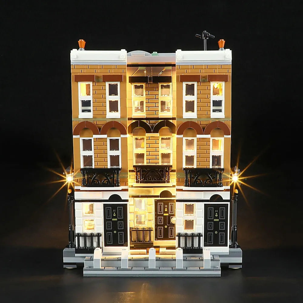 YEBRICKS LED Light Kit for 76408 12 Grimmauld Place (Lights Only), Model L-76408