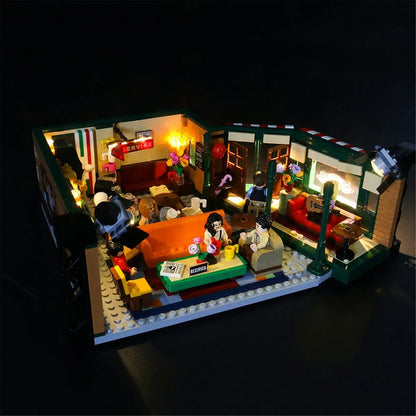 YEBRICKS LED Light Kit for Ideas 21319 Central Perk (Lights Only), Model L-21319