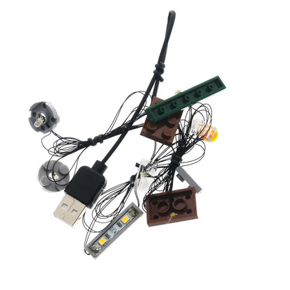 YEBRICKS LED Light Kit for Ideas 21319 Central Perk (Lights Only), Model L-21319