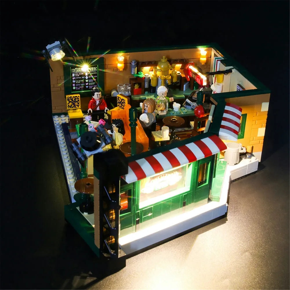 YEBRICKS LED Light Kit for Ideas 21319 Central Perk (Lights Only), Model L-21319