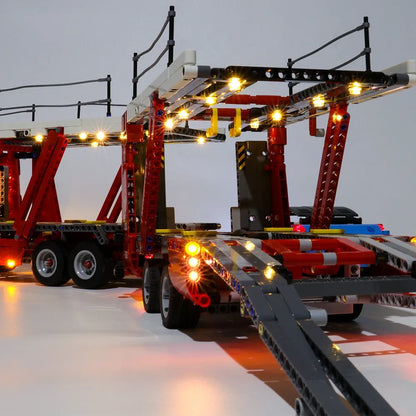 YEBRICKS LED Light Kit for 42098 The Car Transporter (Lights Only), Model L-42098