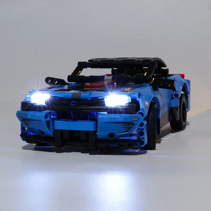 YEBRICKS LED Light Kit for 42098 The Car Transporter (Lights Only), Model L-42098