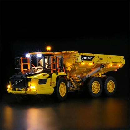 YEBRICKS LED Light Kit for 42114 Articulated Hauler (Lights Only), Model L-42114