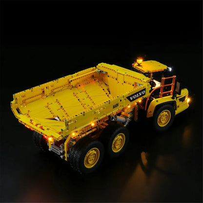 YEBRICKS LED Light Kit for 42114 Articulated Hauler (Lights Only), Model L-42114