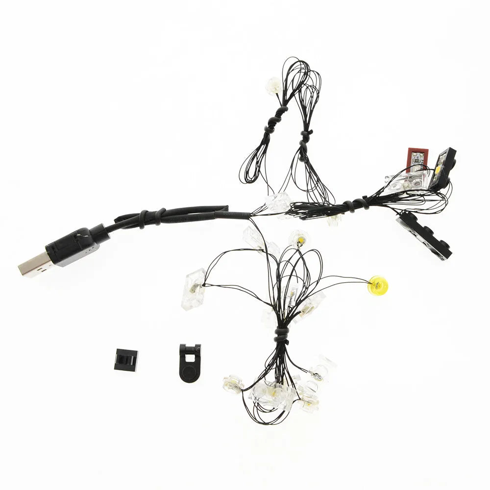 YEBRICKS LED Light Kit for 75275 A-Wing Starfighter (Lights Only), Model L-75275