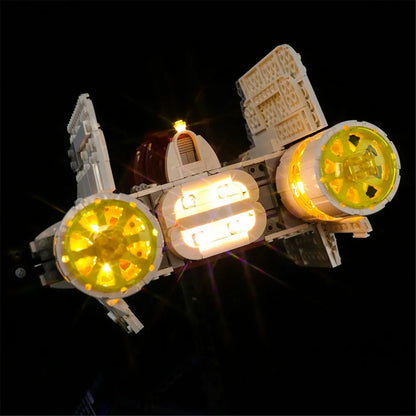 YEBRICKS LED Light Kit for 75275 A-Wing Starfighter (Lights Only), Model L-75275