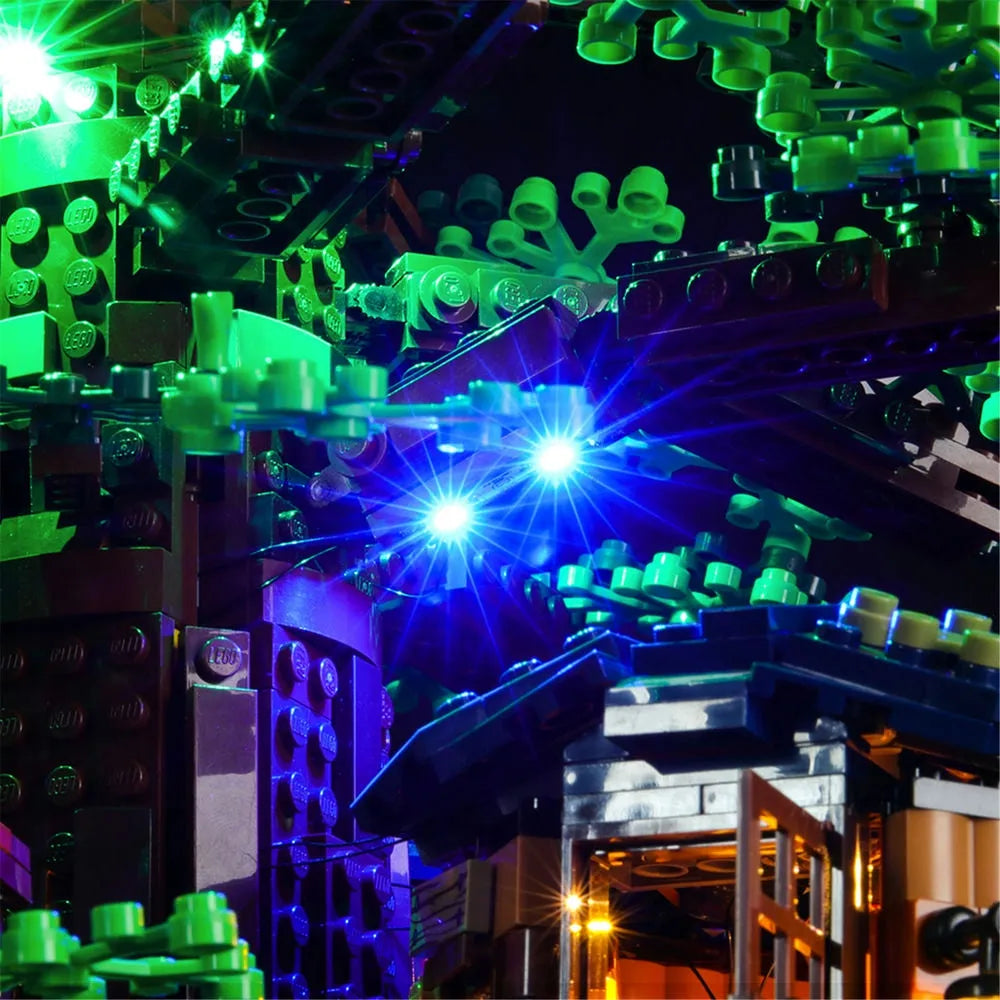 YEBRICKS LED Light Kit for Ideas 21318 Tree House (Lights Only), Model L-21318